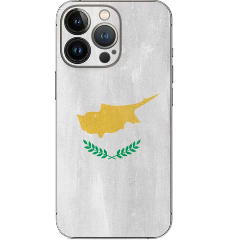 Cyprus Flag Distressed iPhone 13 Pro Skin